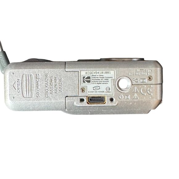 Kodak EasyShare C315 5.0MP Digital Camera Tested Works Incl Software SD Card - Picture 9 of 12